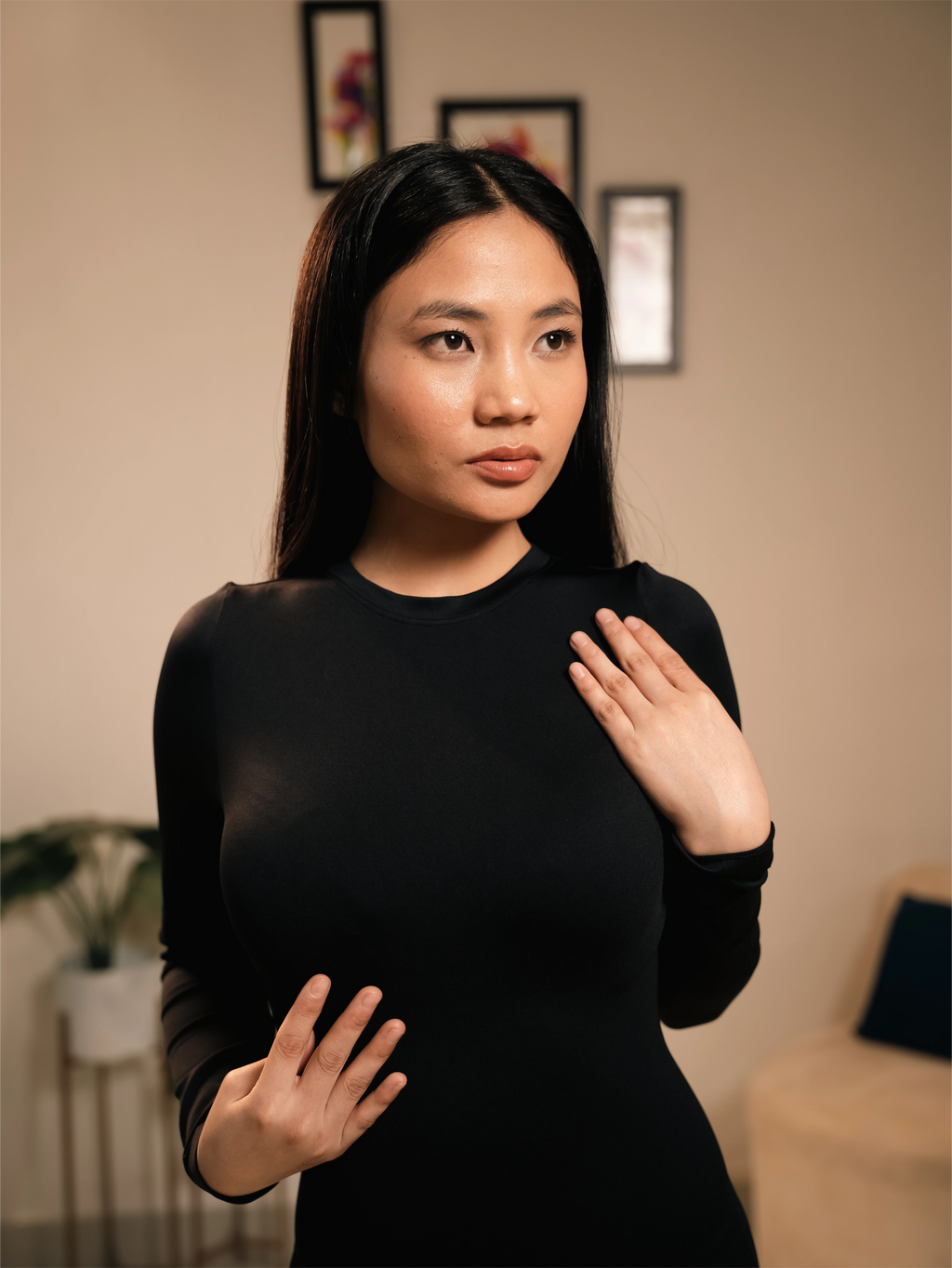Seamless lace cami bodysuit