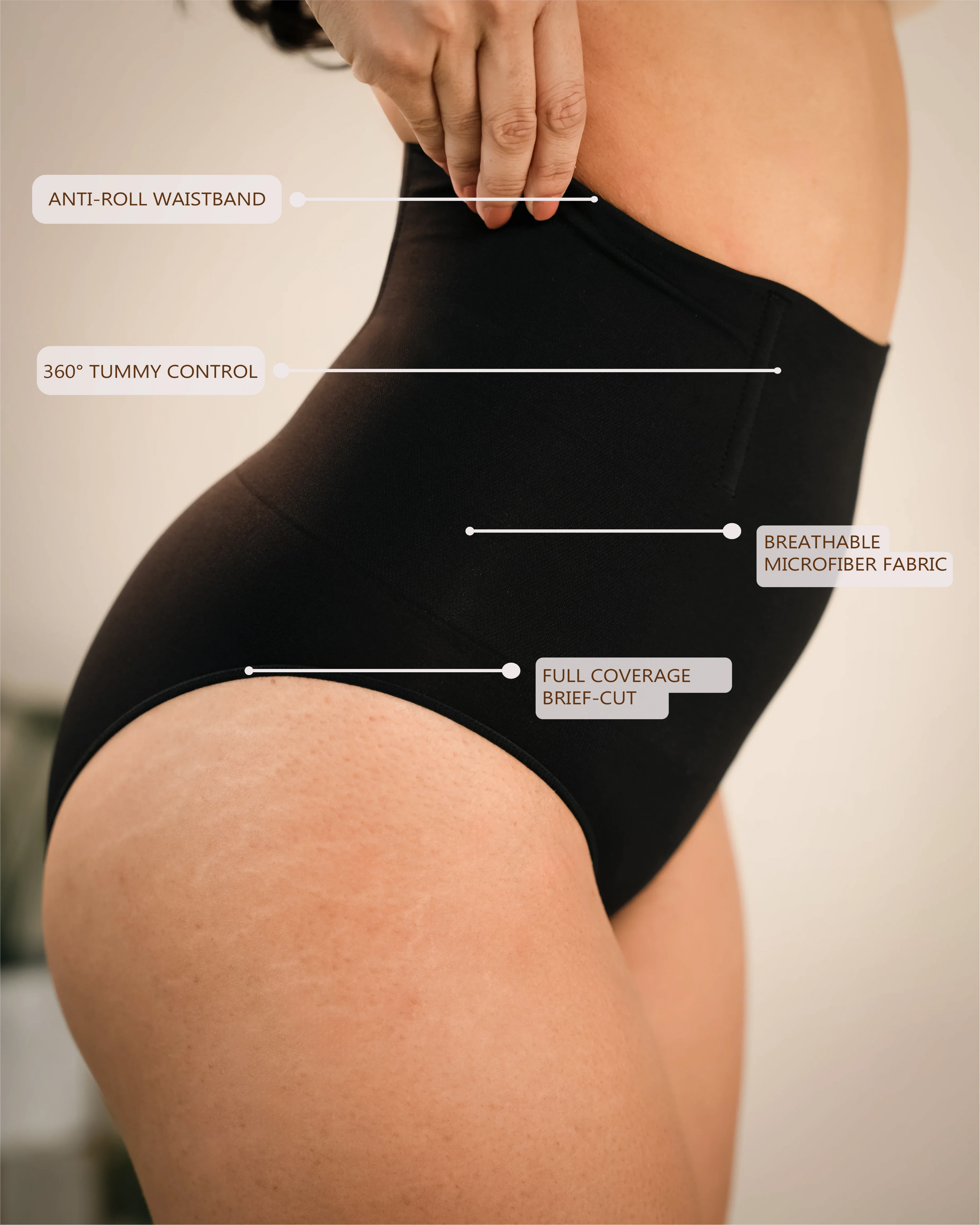 High Waist Tummy Control Shaper Shorts for Women